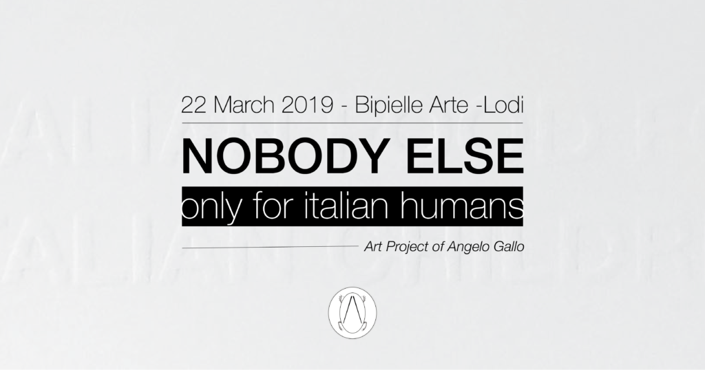 Nobody Else Lodi 2019 Angelo Gallo